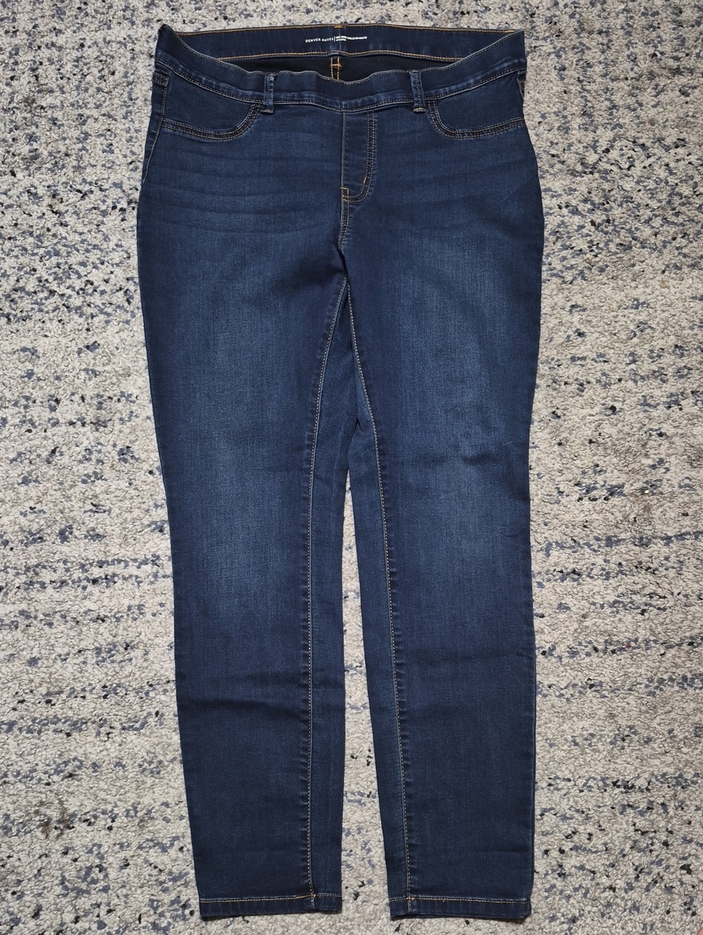 Denver Hayes Women's Skinny Jeans - Dark Blue